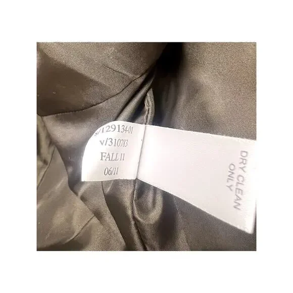 Hive and Honey Brown Herringbone Blazer Wool Blend Size Small - Picture 9 of 9